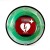 Kapsuła wewnętrzna dla AED - Rotaid Transparent Green + alarm