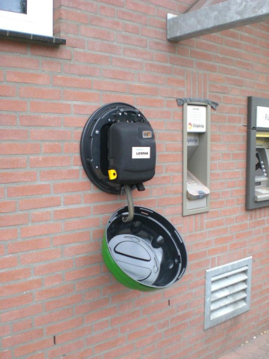 Kapsuła zewnętrzna dla AED - Rotaid Transparent Green
