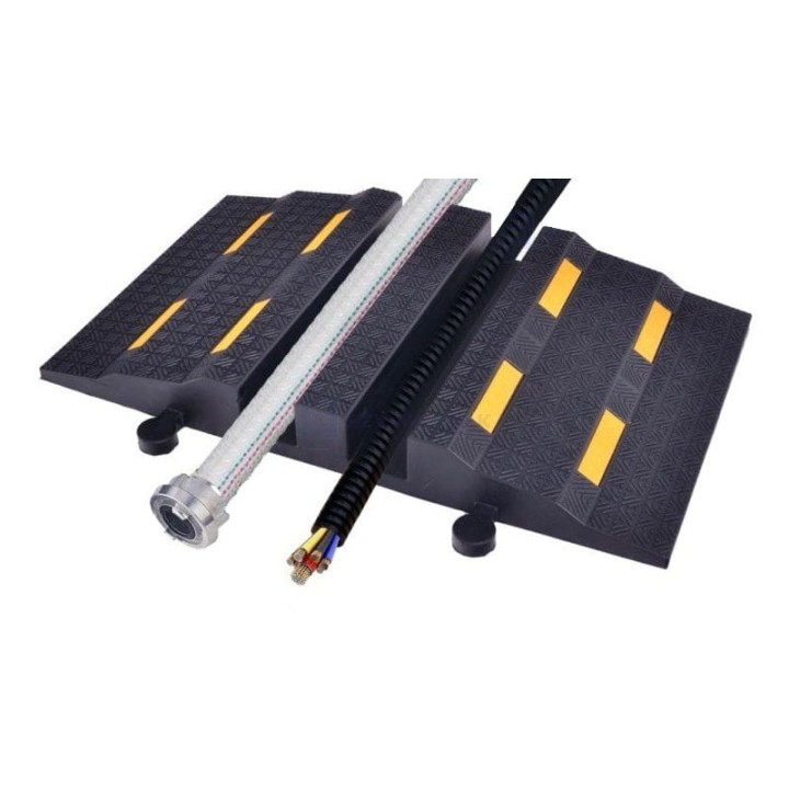 Mostek przejazdowy 75 (2x25-75) gumowy, szerokość 500 mm