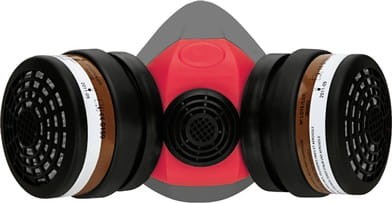 Półmaska wielogazowa Oxyline Climax 756-R + 2 pochłaniacze A1, gumowa
