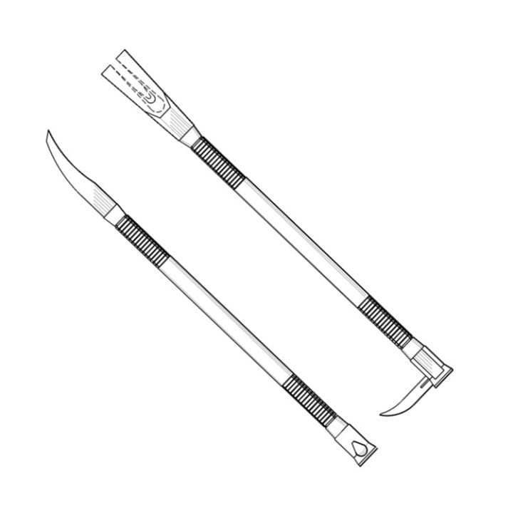 Uniwersalne narzędzie ratownicze izolowane NUPLA Halligan Tool 91cm
