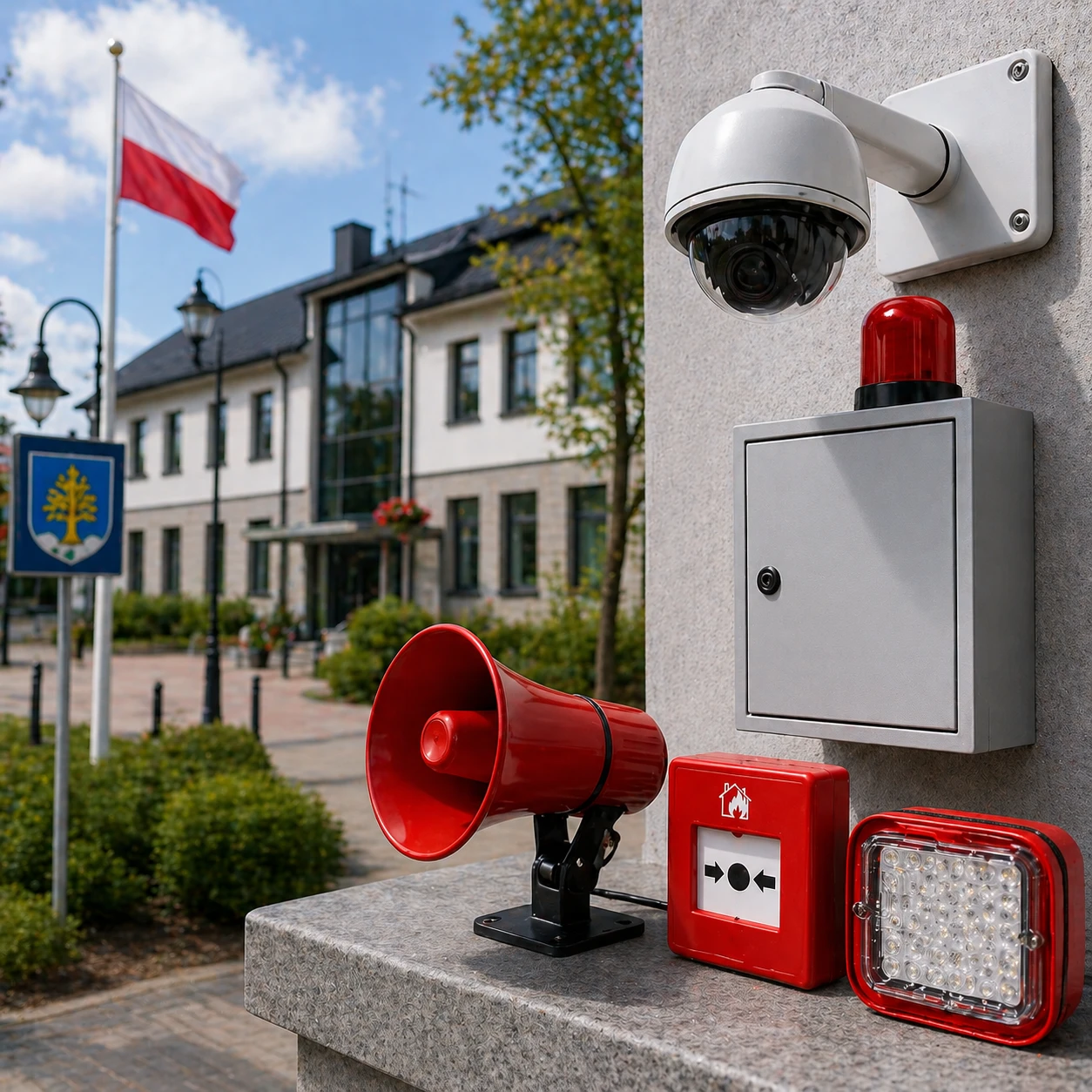Bezpieczna gmina - sprzęt bezpieczeństwa dla samorządów